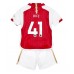 Tanie Strój piłkarski Arsenal Declan Rice #41 Koszulka Podstawowej dla dziecięce 2023-24 Krótkie Rękawy (+ szorty)